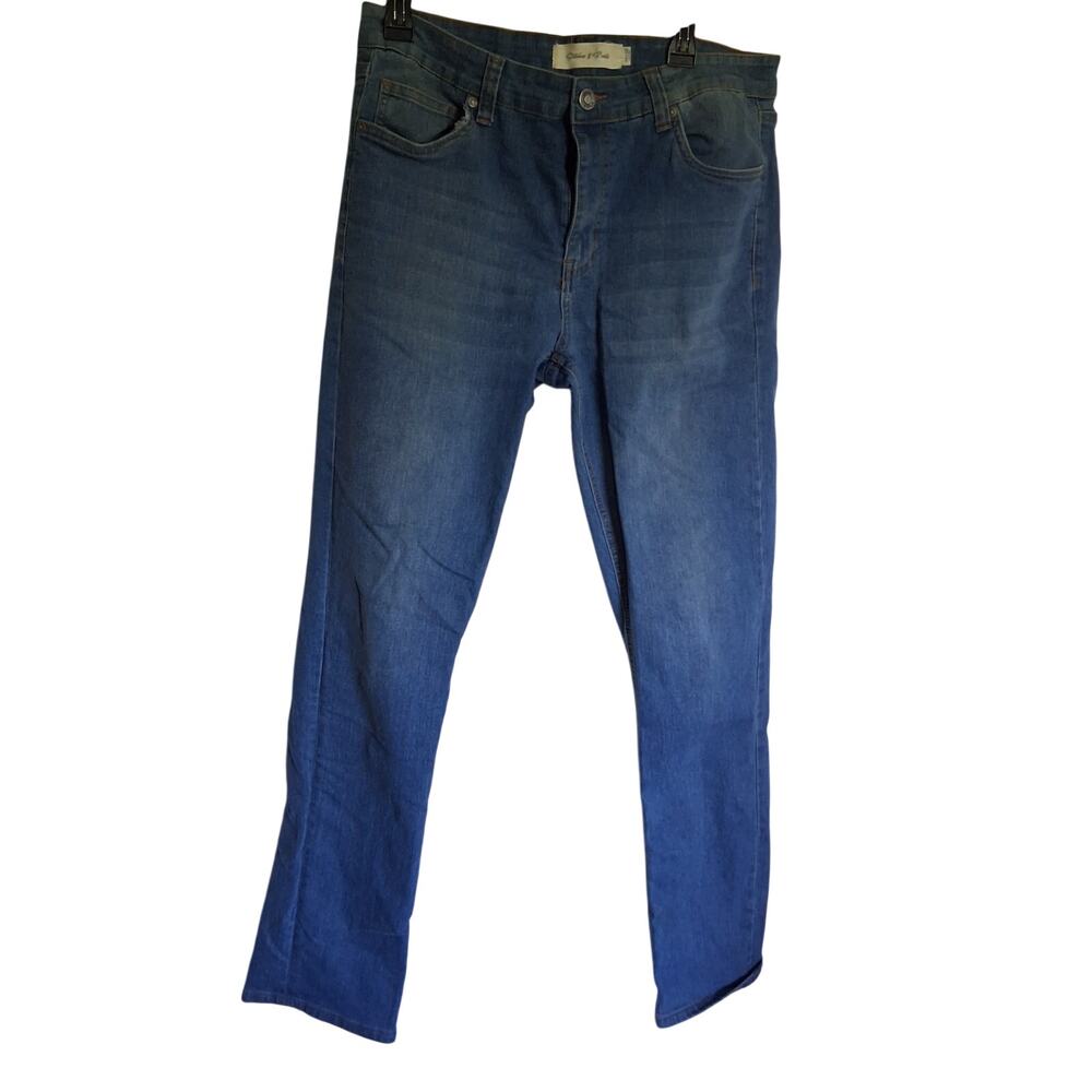 Stitches & Rivets Men's Medium Wash Jeans 34x32